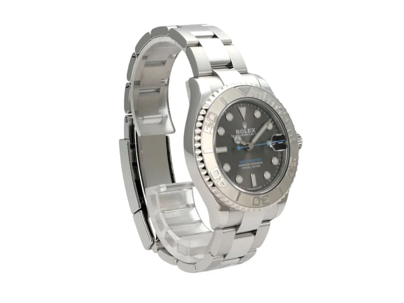 Rolex Yacht-Master 37 Edelstahl Platin 268622 Rhodium