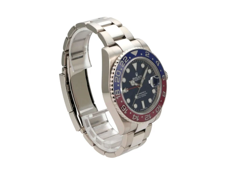 Rolex GMT-Master II Weißgold 116719BLRO Blau