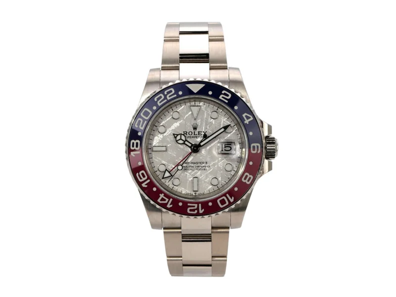 Rolex GMT-Master II Weißgold 126719BLRO Meteorit