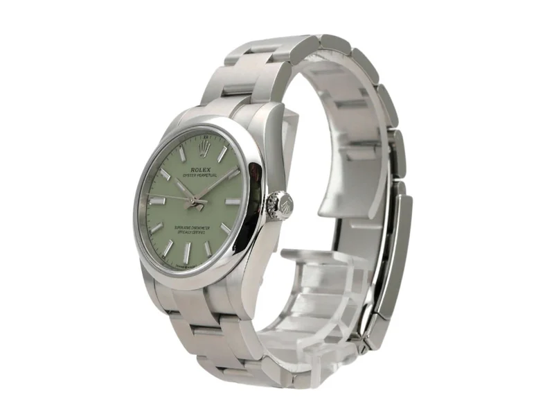 Rolex Oyster Perpetual 34 mm 124200 Pistachio