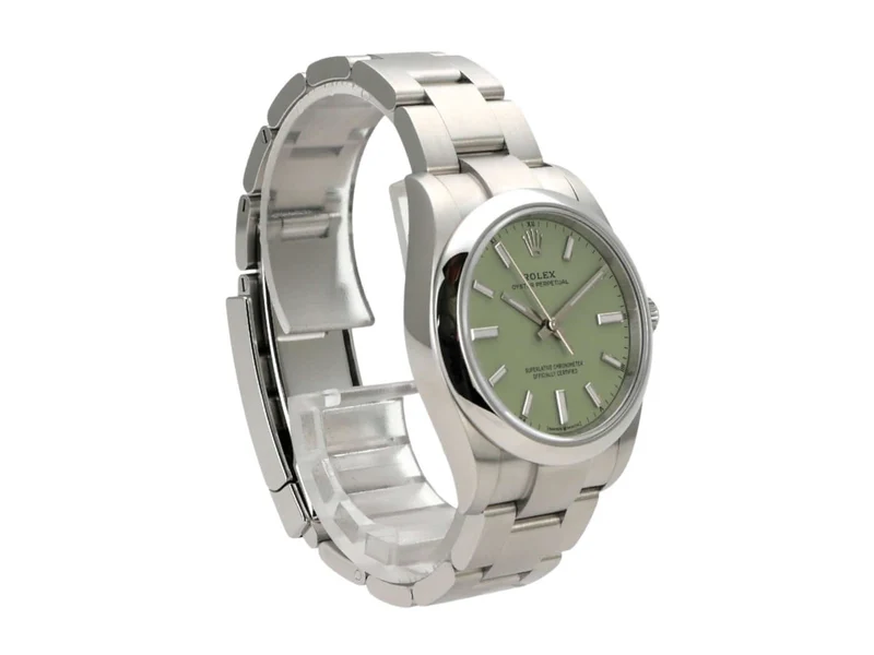 Rolex Oyster Perpetual 34 mm 124200 Pistachio