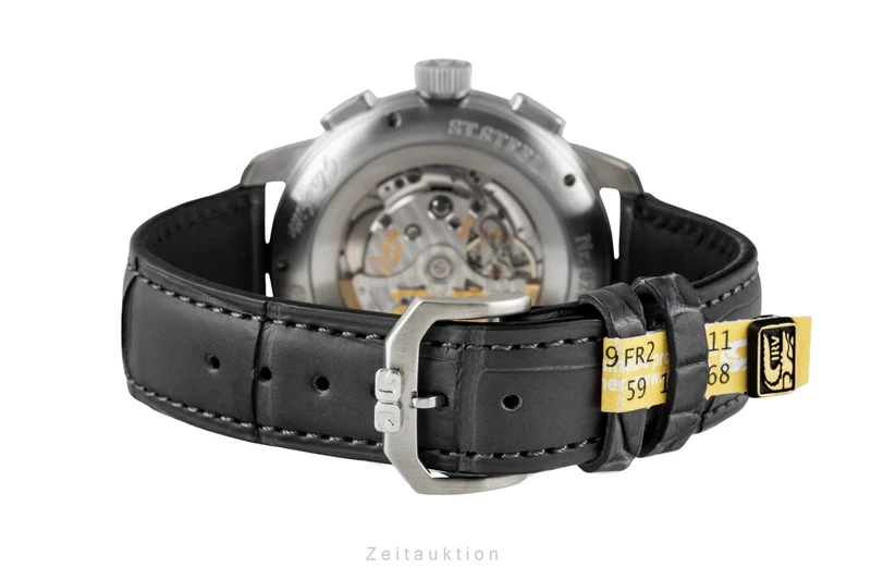 Glashütte Navigator chronograph steel automatic men's watch 39-34-17-17-04 [2604753]