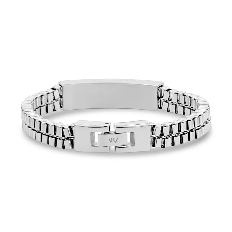 Zweireihiges Box Link ID-Armband
