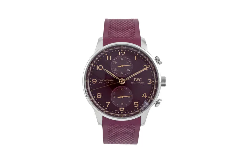 IWC Portugieser steel automatic men's watch IW371629 Limited [2604792]