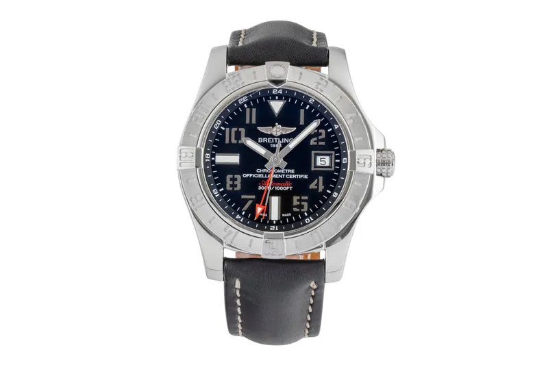 Breitling Avenger II GMT steel automatic men's watch A3239011/BC34 [2506396]