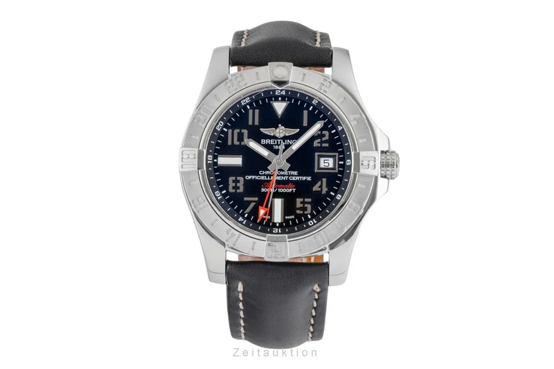 Breitling Avenger II GMT steel automatic men's watch A3239011/BC34 [2506396]