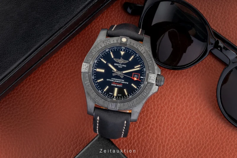 Breitling Avenger Blackbird 44 titanium automatic men's watch V1731110/BD74 [2604790]