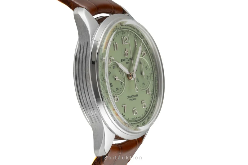 Breitling Premier chronograph steel manual winding men's watch AB0930D31L1P1 LP: 9300EUR [2604741]