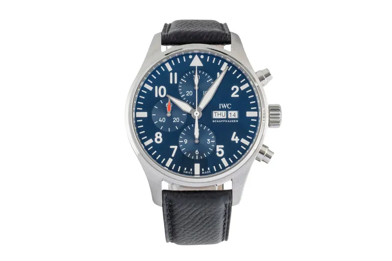 IWC Fliegerchronograph chronograph steel automatic men's watch IW377714 [2604633]