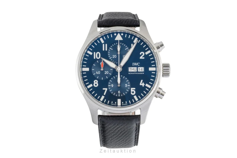 IWC Fliegerchronograph chronograph steel automatic men's watch IW377714 [2604633]