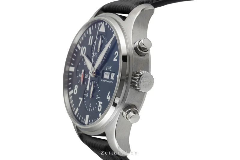 IWC Fliegerchronograph chronograph steel automatic men's watch IW377714 [2604633]