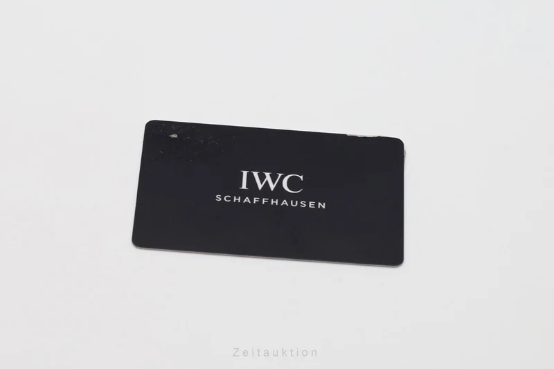 IWC Portugieser chronograph steel automatic men's watch IW371606 LP: 9100EUR [2604739]