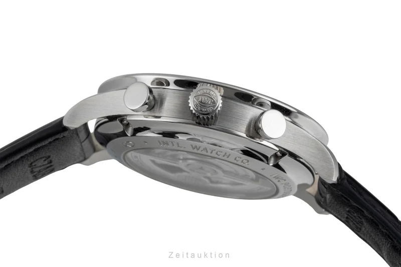 IWC Portugieser chronograph steel automatic men's watch IW371606 LP: 9100EUR [2604739]