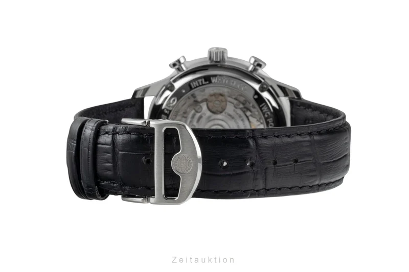 IWC Portugieser chronograph steel automatic men's watch IW371606 LP: 9100EUR [2604739]