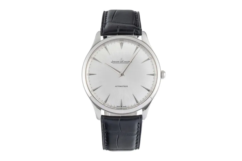 Jaeger LeCoultre Master Ultra Thin steel automatic men's watch Q1338421 170.8.37 [2604838]