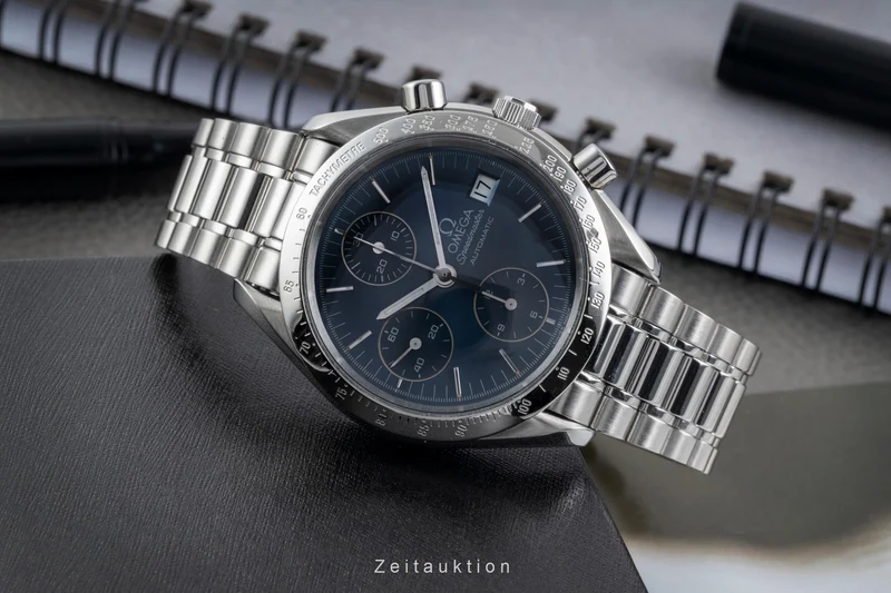 Omega Speedmaster Date chronograph steel automatic men's watch 3511.80.00 [2604492]
