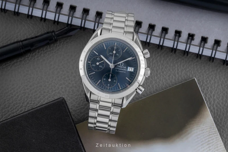 Omega Speedmaster Date chronograph steel automatic men's watch 3511.80.00 [2604492]