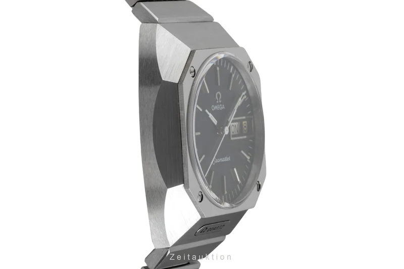 Omega Seamaster steel quartz men's watch ST 396.0840 Vintage [2604501]