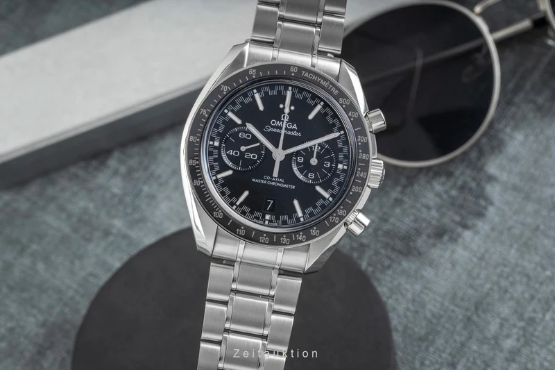Omega Speedmaster Racing chronograph steel automatic men's watch 329.30.44.51.01.001 LP: 10400EUR [2604673]