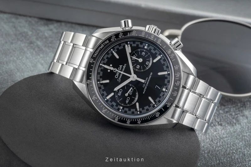 Omega Speedmaster Racing chronograph steel automatic men's watch 329.30.44.51.01.001 LP: 10400EUR [2604673]