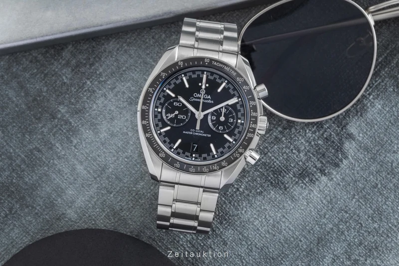 Omega Speedmaster Racing chronograph steel automatic men's watch 329.30.44.51.01.001 LP: 10400EUR [2604673]