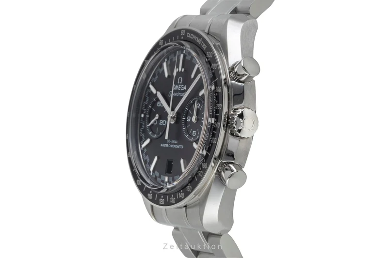 Omega Speedmaster Racing chronograph steel automatic men's watch 329.30.44.51.01.001 LP: 10400EUR [2604673]