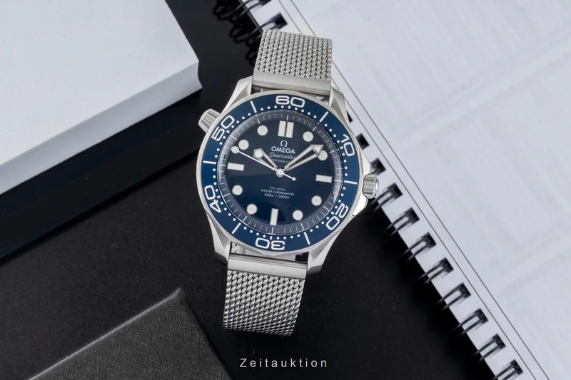 Omega Seamaster steel automatic men's watch 210.30.42.20.03.002 LP: 9100EUR [2604712]
