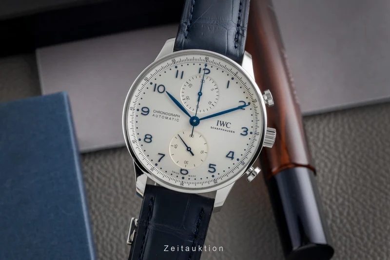 IWC Portugieser chronograph steel automatic men's watch IW371605 [2604677]