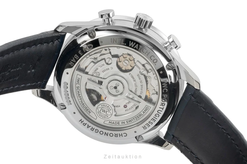 IWC Portugieser chronograph steel automatic men's watch IW371605 [2604677]