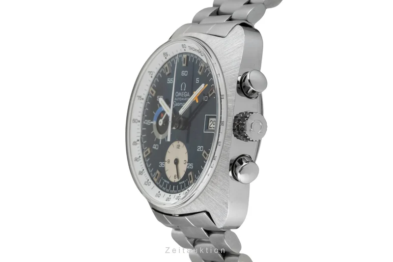 Omega Seamaster chronograph steel automatic men's watch ST 176.0007 Vintage [2604052]
