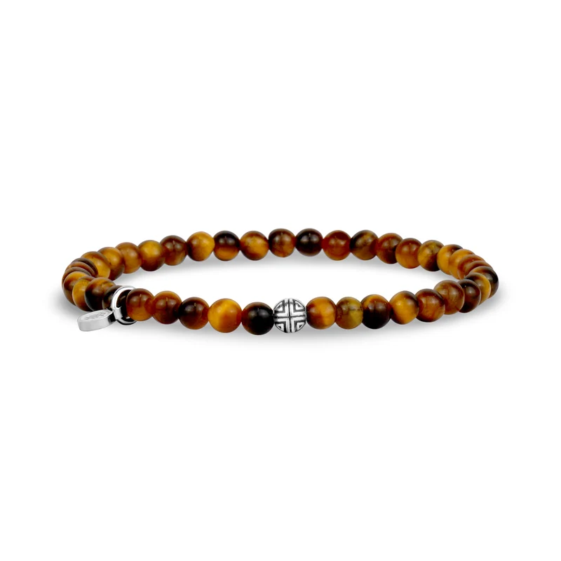 Tigerauge Perlenarmband | 4MM