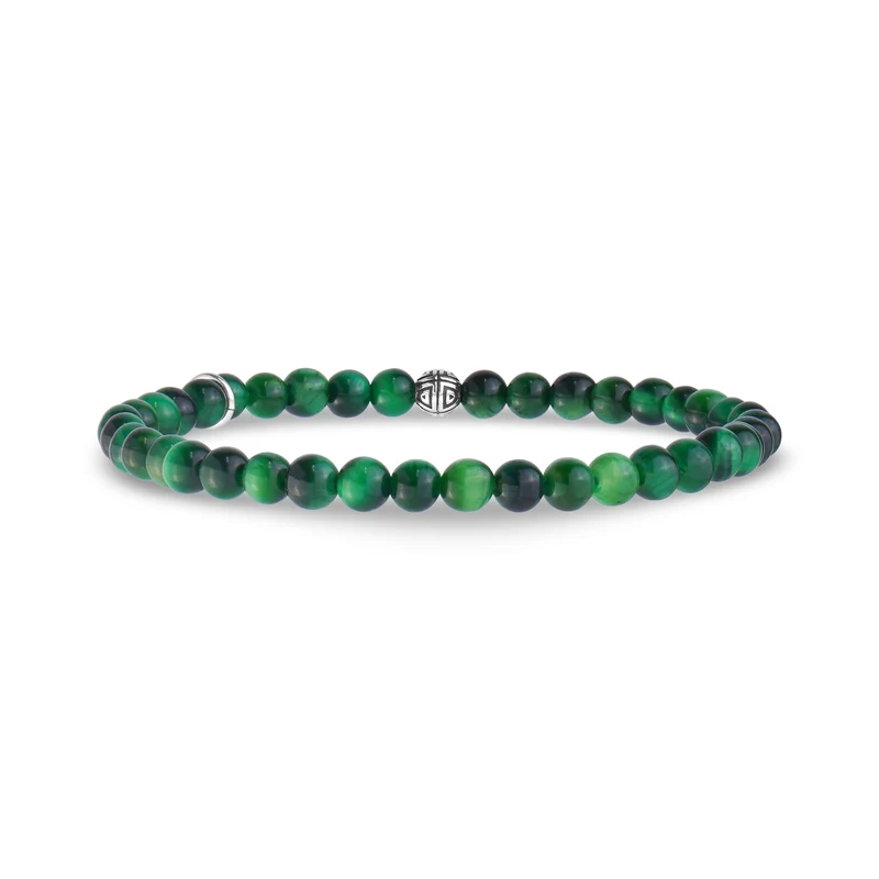 Tigerauge Perlenarmband | 4MM