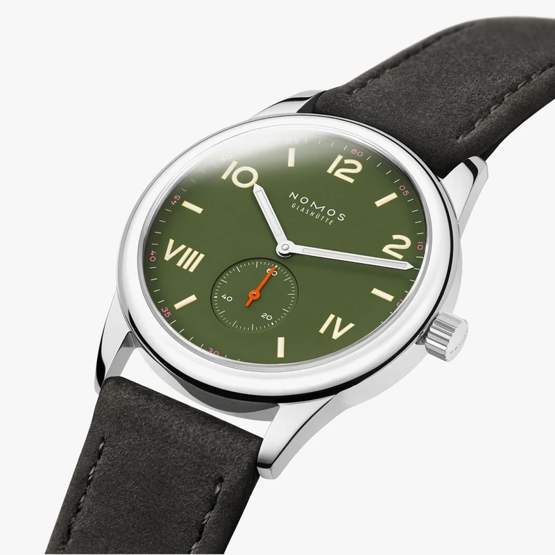 NOMOS Club Campus 38 All Olive NOMOS739.GB