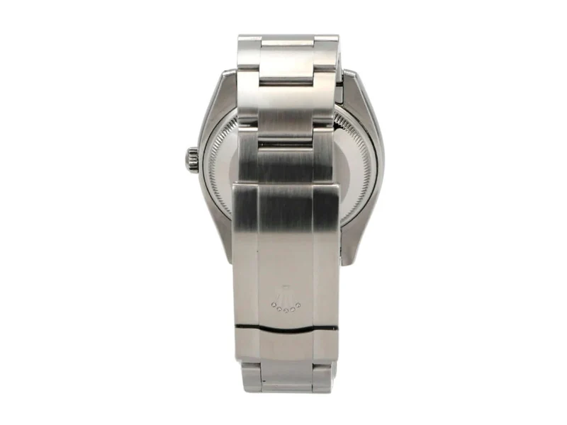 Rolex Oyster Perpetual 34 Blau Römisch 114210