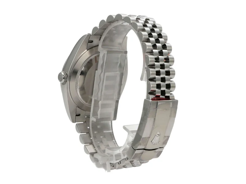 Rolex Datejust 41 Edelstahl 126300 Schwarz Jubile-Band