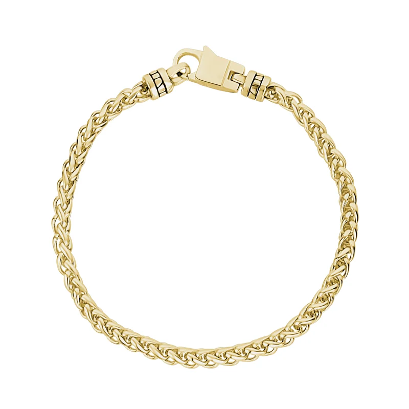 Individueller Verschluss Weizen Kette Armband