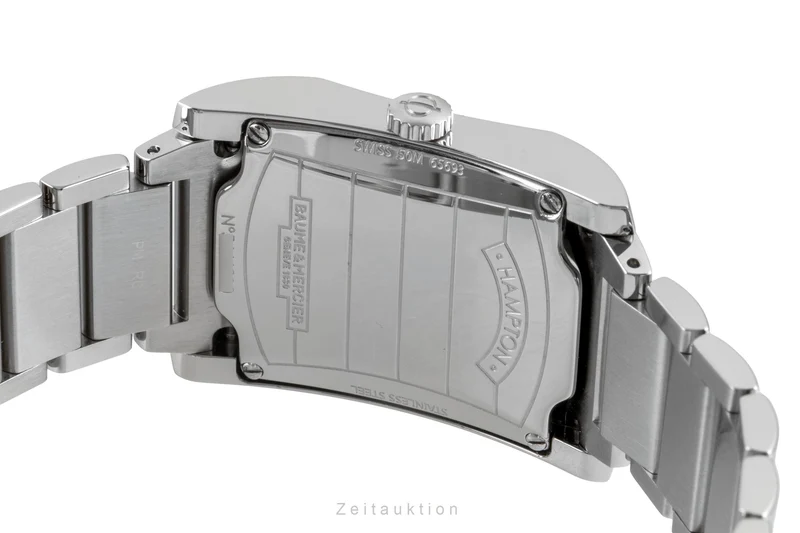 Baume & Mercier Hampton steel quartz unisex M0A10020 65693 [2604685]