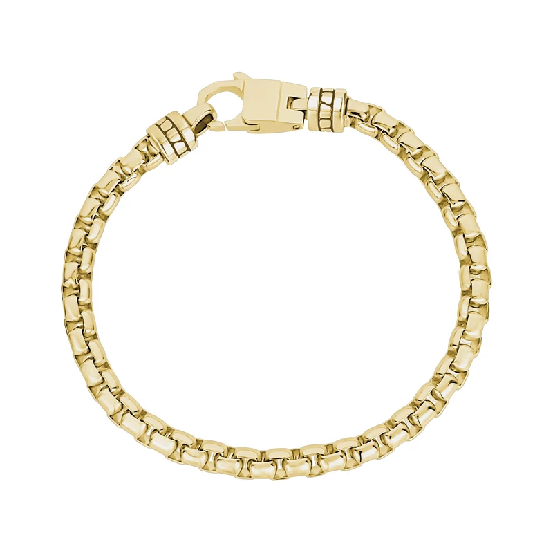 Individueller Verschluss Rundes Box-Link-Armband