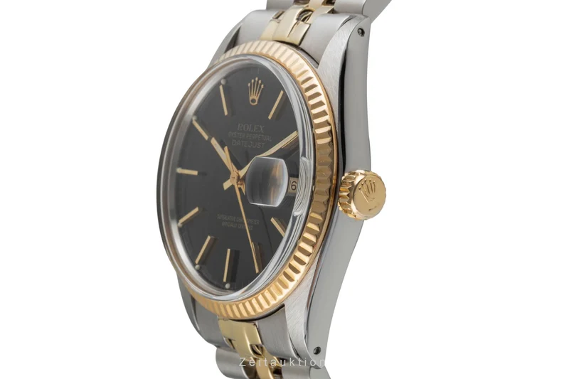 Rolex Datejust steel / gold automatic men's watch 16013 LP: 15350EUR Vintage [2604224]