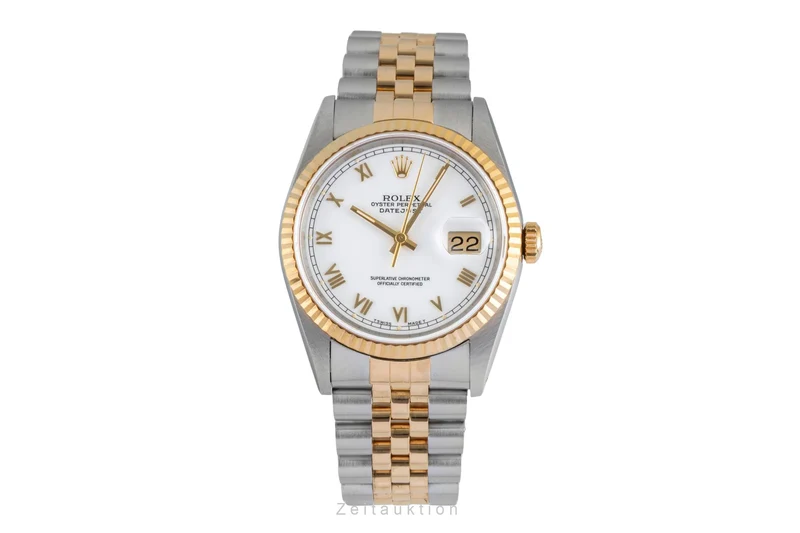 Rolex Datejust steel / gold automatic men's watch 16233 [2604719]