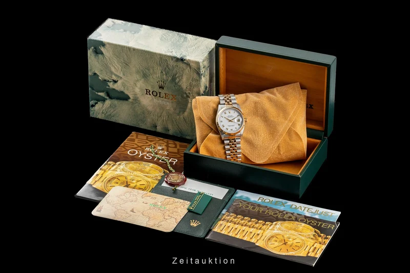 Rolex Datejust steel / gold automatic men's watch 16233 [2604719]