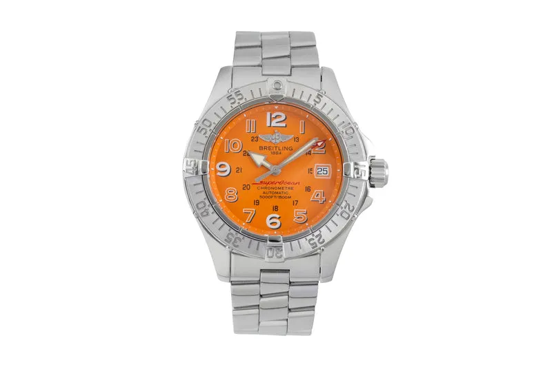 Breitling Superocean steel automatic men's watch A17360 [2604683]