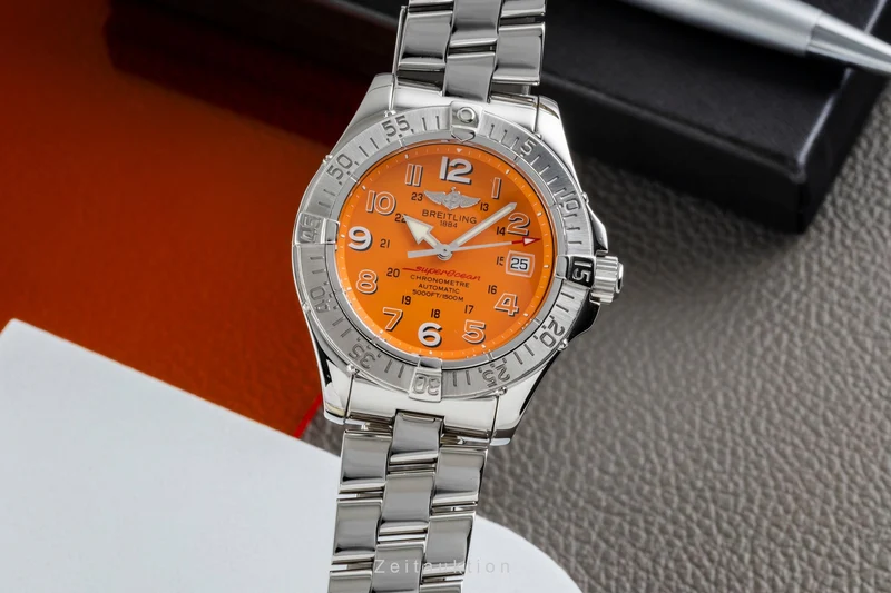 Breitling Superocean steel automatic men's watch A17360 [2604683]