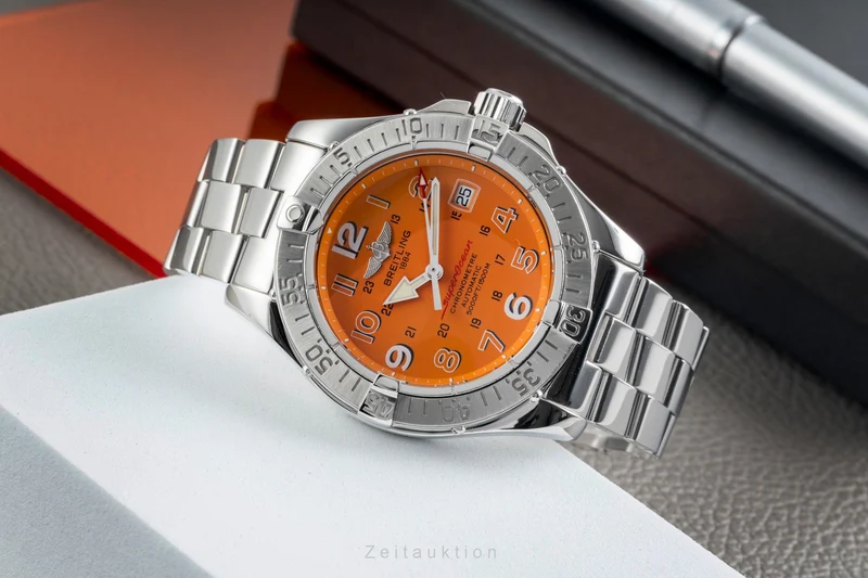 Breitling Superocean steel automatic men's watch A17360 [2604683]