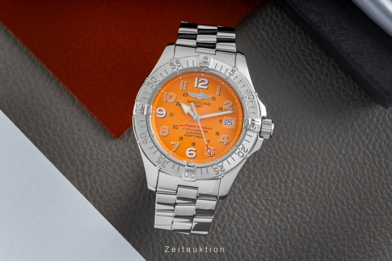 Breitling Superocean steel automatic men's watch A17360 [2604683]