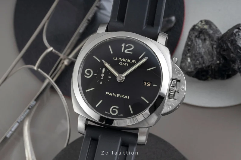Panerai Luminor GMT steel automatic men's watch PAM00320 LP: 11000EUR [2604527]