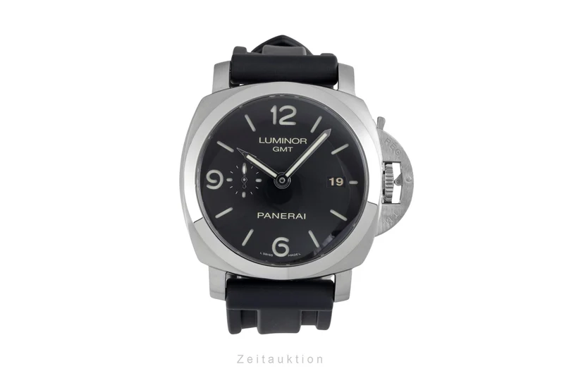 Panerai Luminor GMT steel automatic men's watch PAM00320 LP: 11000EUR [2604527]