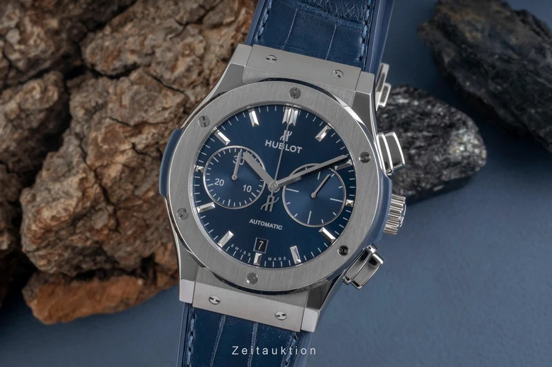 Hublot Classic Fusion chronograph titanium automatic men's watch 521.NX.7170.LR LP: 12000EUR [2604521]