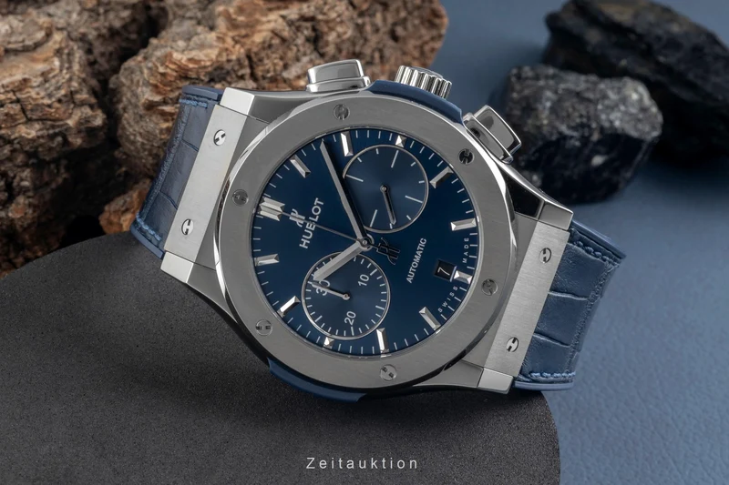 Hublot Classic Fusion chronograph titanium automatic men's watch 521.NX.7170.LR LP: 12000EUR [2604521]