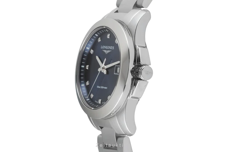 Longines Conquest steel quartz women's watch L3.376.4.97.6 LP: 1500EUR [2604466]
